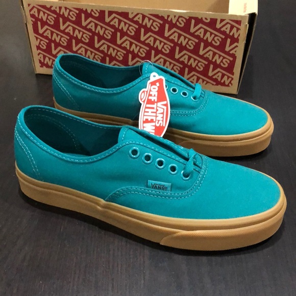 vans authentic green gum
